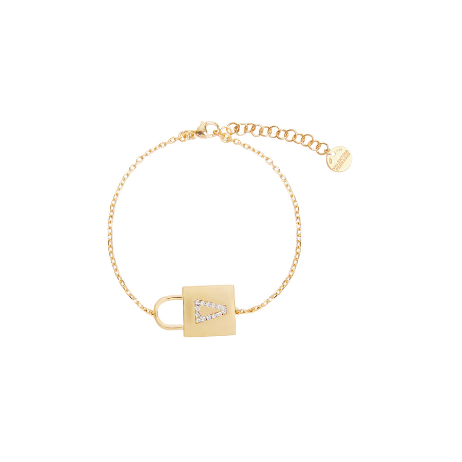 LOCK BRACELET GOLD