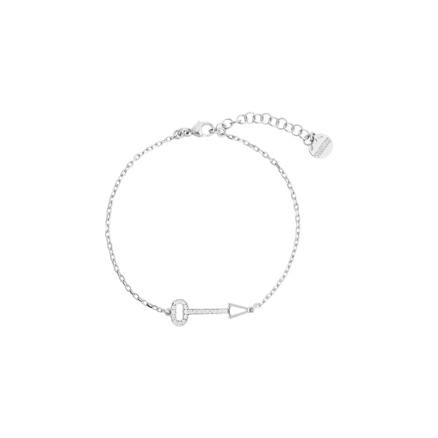KEY BRACELET SILVER