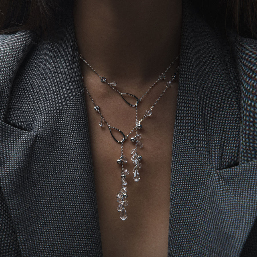 WATERFALL DROP NECKLACE